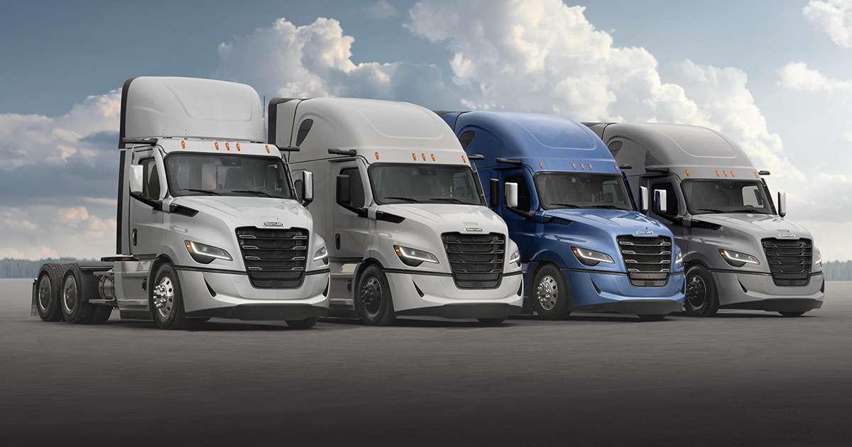 C AND G MAHIL Freightliner fleet lineup